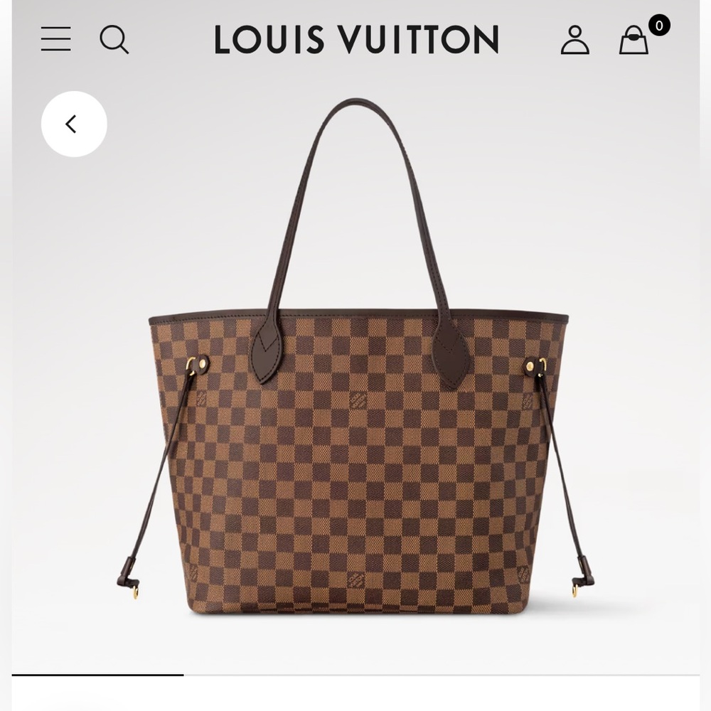 Louis Vuitton Neverfull MM authentic.